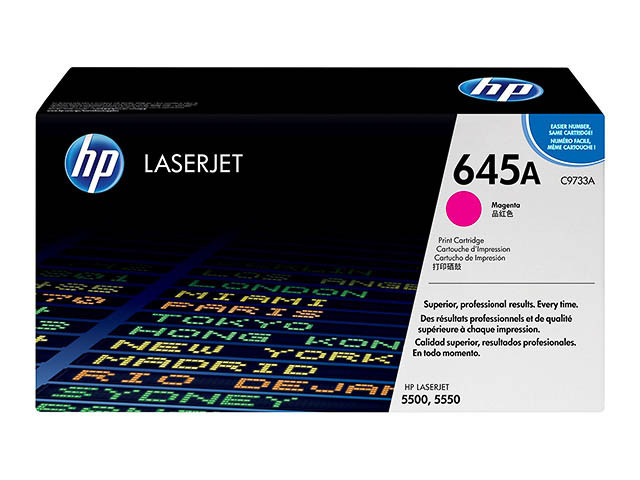 HP (ORIGINAL) - HP 645A Magenta Cartouche de toner originale C9733A