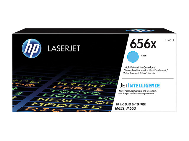 HP (ORIGINAL) - HP 656X Cyan Cartouche de toner originale CF461X