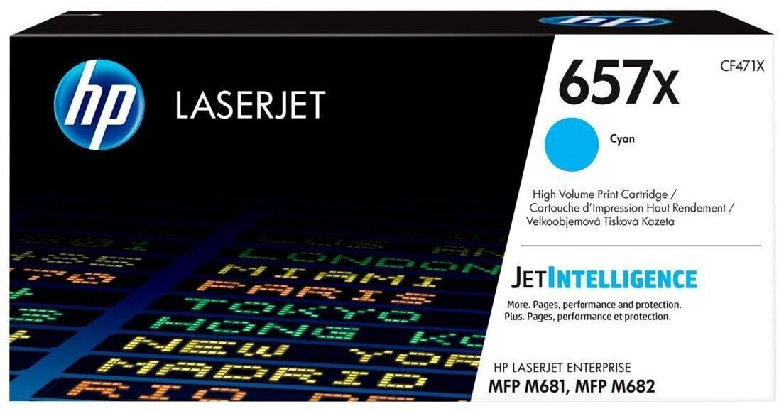 HP (ORIGINAL) - HP 657X Cyan Toner Laser Original CF471X