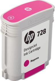 HP ORIGINAL - HP 728 / F9J62A Magenta (40 ml) Cartouche de marque