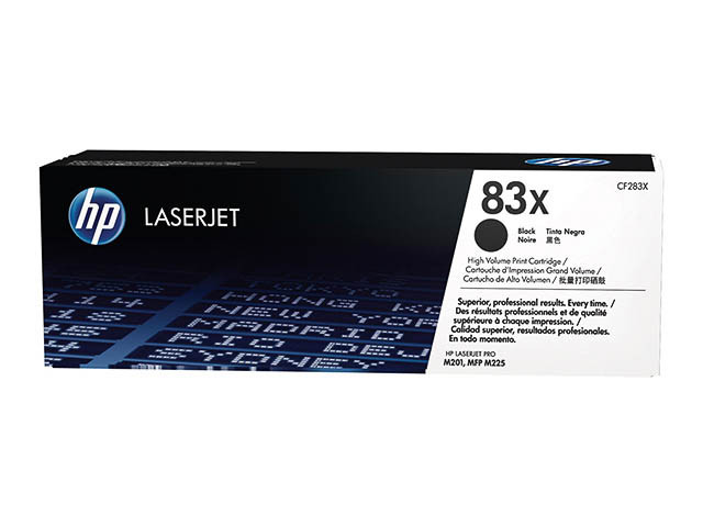 HP (ORIGINAL) - HP 83X Noir Cartouche de toner originale CF283X