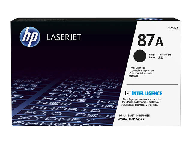HP (ORIGINAL) - HP 87A Noir Cartouche de toner originale CF287A