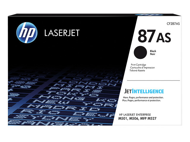 HP (ORIGINAL) - HP 87AS Noir Cartouche de toner originale CF287AS