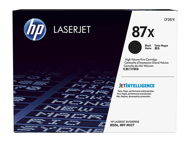 HP (ORIGINAL) - HP 87X Noir Cartouche de toner originale CF287X