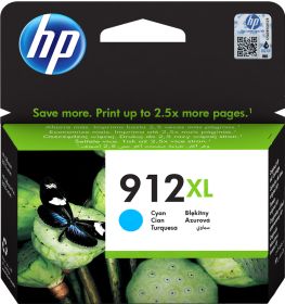 HP ORIGINAL - HP 912XL cyan / 3YL81AE (825 pages) Cartouche de marque