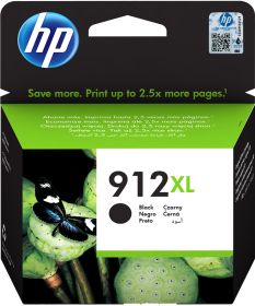 HP ORIGINAL - HP 912XL noir / 3YL84AE (825 pages) Cartouche de marque