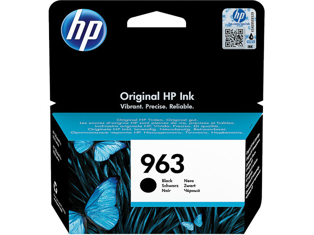 HP (ORIGINAL) - HP 963 Noir Cartouche d'encre originale 3JA26AE