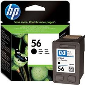 HP ORIGINAL - HP 56 / C6656AE Noir (19 ml) Cartouche de marque