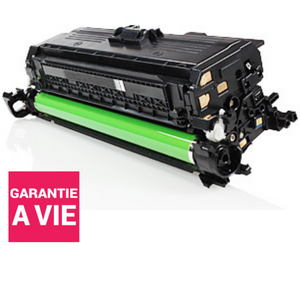 COMPATIBLE HAUT DE GAMME HP - 507X / CE400X Noir (11000 pages) Toner remanufacturé HP Qualité Premium