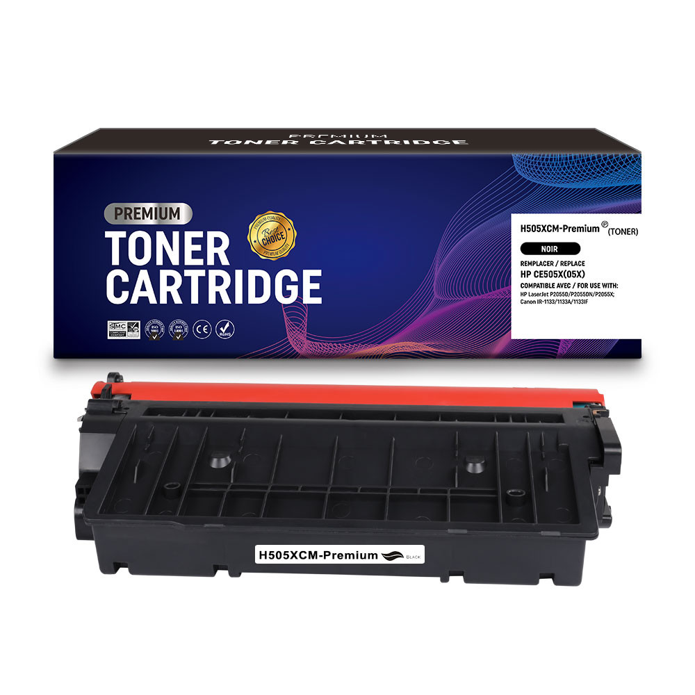 HP (COMPATIBLE PREMIUM) - HP CE505X Noir Cartouche de toner générique 05X Qualité premium