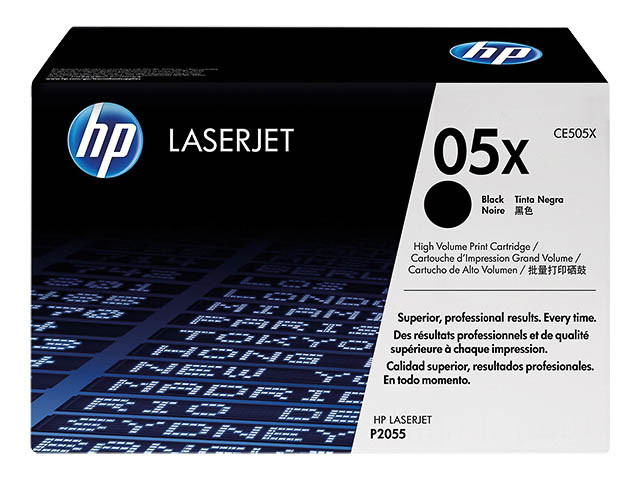 HP (ORIGINAL) - HP CE505X Noir Cartouche de toner originale 05X