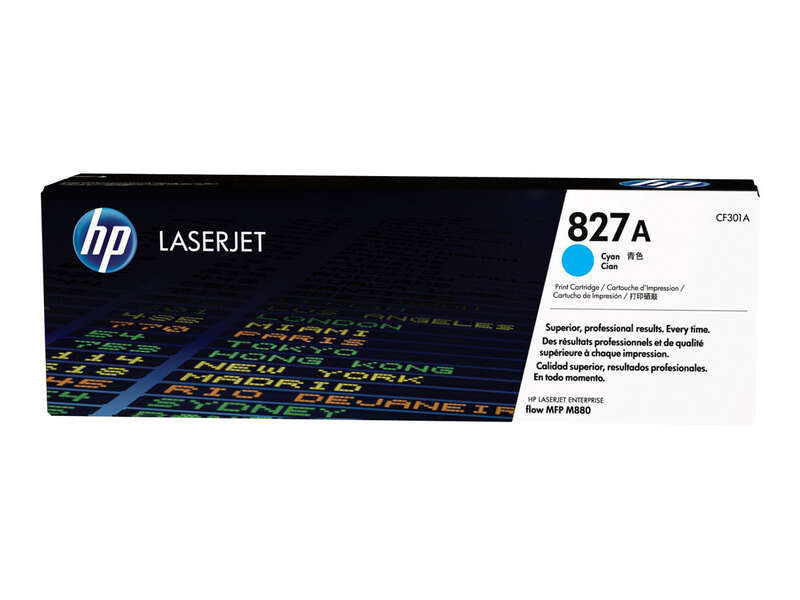 HP (ORIGINAL) - HP CF301A Cyan Cartouche de toner originale 827A