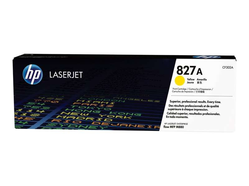 HP (ORIGINAL) - HP CF302A Jaune Cartouche de toner originale 827A