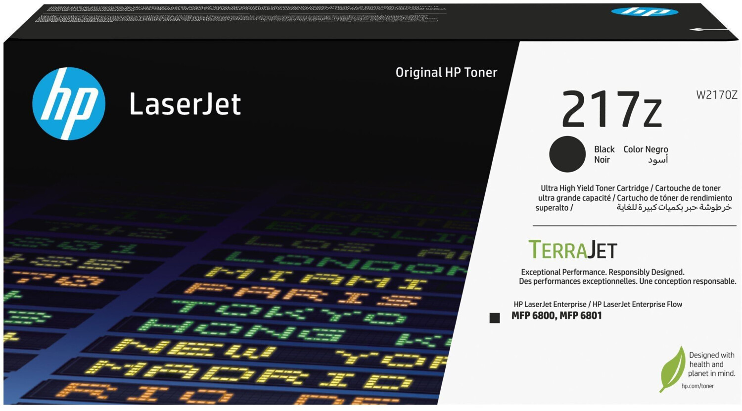 HP (ORIGINAL) - HP W2170Z Noir Cartouche de toner originale 217Z