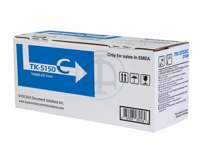 KYOCERA (ORIGINAL) - Kyocera TK5150 Cyan Cartouche de toner originale 1T02NSCNL0