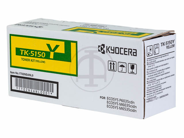 KYOCERA (ORIGINAL) - Kyocera TK5150 Jaune Cartouche de toner originale 1T02NSANL0