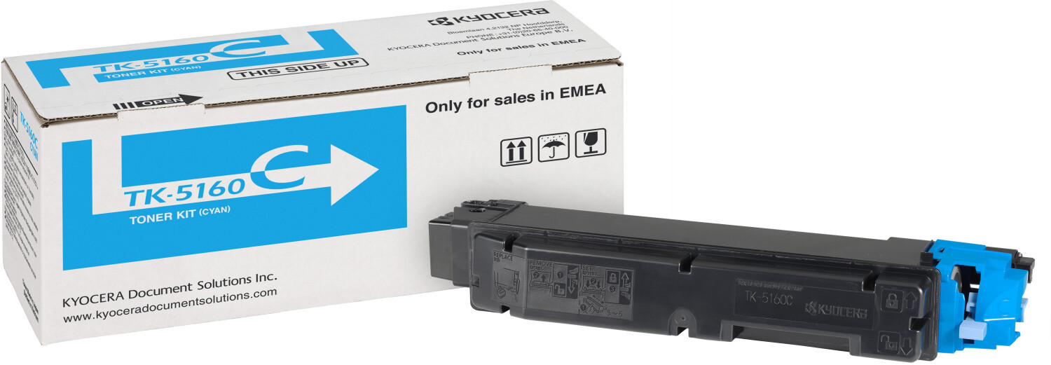 KYOCERA (ORIGINAL) - Kyocera TK5160 Cyan Toner de marque 1T02NTCNL0