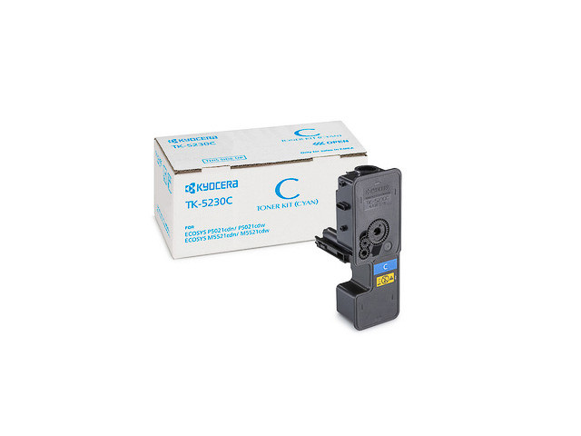 KYOCERA (ORIGINAL) - Kyocera TK5230C Cyan Cartouche de toner originale 1T02R9CNL0