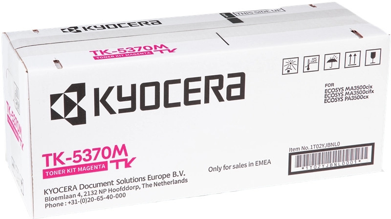 KYOCERA (ORIGINAL) - Kyocera TK5370M Magenta Cartouche de toner originale 1T02YJBNL0