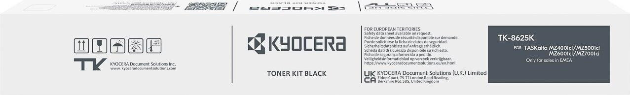 KYOCERA (ORIGINAL) - Kyocera TK8625K Noir Toner Original 1T0C2K0NL1