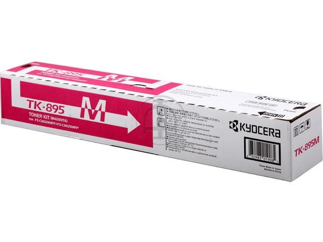 KYOCERA (ORIGINAL) - Kyocera TK895M Magenta Cartouche de toner originale 1T02K0BNL0