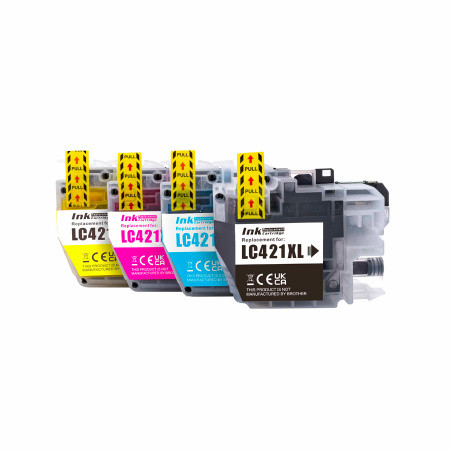 BROTHER (COMPATIBLE) - LC-421XLVAL Pack 4 cartouches d'encre compatible Brother