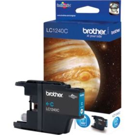 BROTHER ORIGINAL - Brother LC-1240 Cyan (600 pages) Cartouche de marque