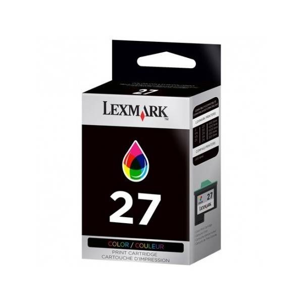 LEXMARK ORIGINAL - Lexmark N°27 / 10NX227 Couleur (230 pages) Cartouche originale