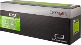 LEXMARK (ORIGINAL) - Lexmark 502U Noir (20000 pages) Toner de marque 50F2U00