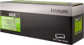 LEXMARK ORIGINAL - Lexmark 502X Noir (10000 pages) Toner de marque 50F2X00 