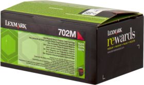 LEXMARK ORIGINAL - Lexmark 702M / 70C20M0 Magenta (1000 pages) Toner de marque 