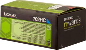 LEXMARK (ORIGINAL) - Lexmark 702HC / 70C2HC0 Cyan (3000 pages) Toner de marque
