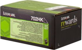 LEXMARK ORIGINAL - Lexmark 702HK / 70C2HK0 Noir (4000 pages) Toner de marque