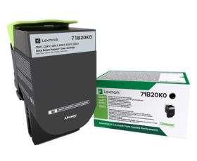 LEXMARK (ORIGINAL) - Lexmark 71B20K0 Noir (3000 pages) Cartouche de toner