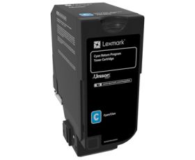 LEXMARK ORIGINAL - Lexmark 74C20C0 Cyan (3000 pages) Toner de marque