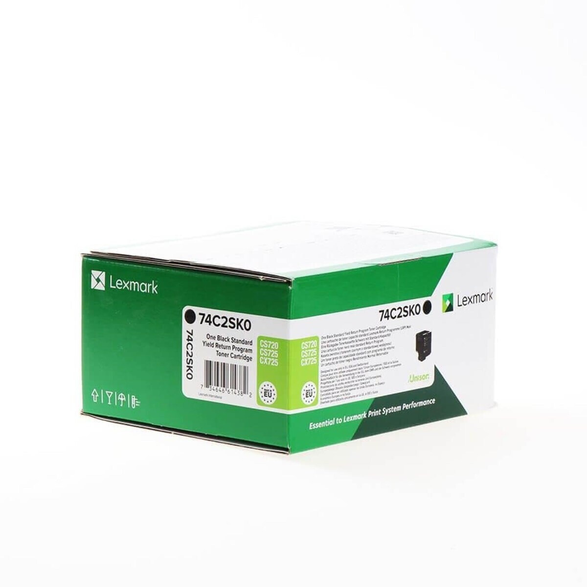 LEXMARK (ORIGINAL) - Lexmark 74C2SK0 Noir Toner Original CS72X