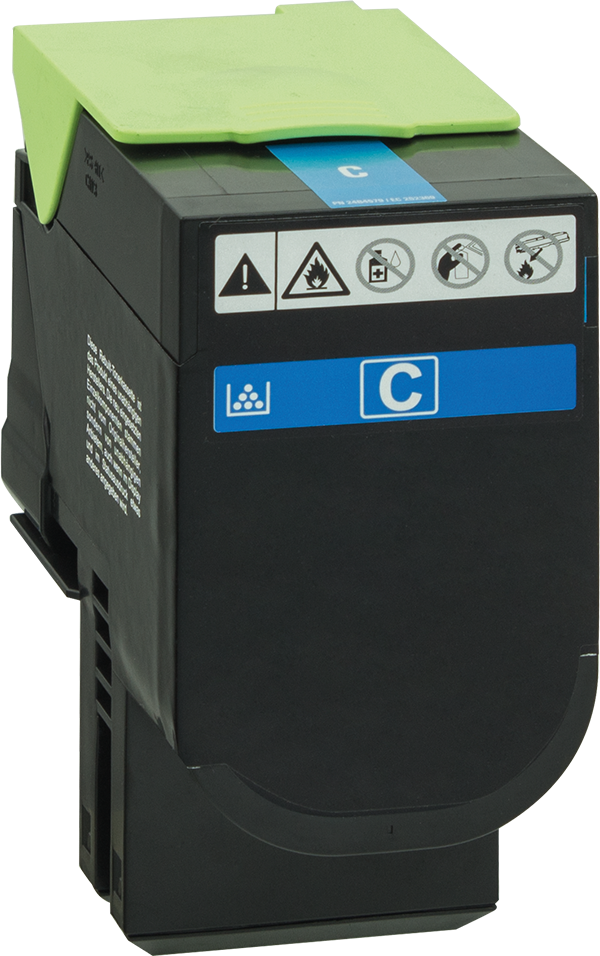 LEXMARK (COMPATIBLE PREMIUM) - Lexmark 78C2XC0 Cyan Toner recyclée Qualité Premium