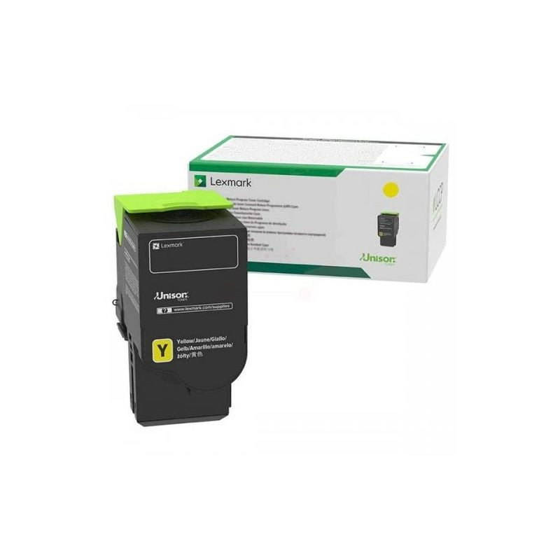 LEXMARK (ORIGINAL) - Lexmark 78C2XY0 Jaune Toner original