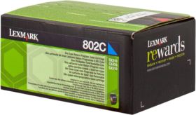 LEXMARK ORIGINAL - Lexmark 80C20C0 Cyan (1000 pages) Toner de marque 