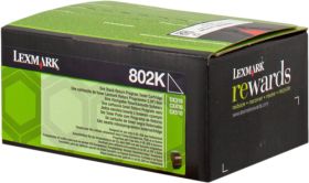 LEXMARK (ORIGINAL) - Lexmark 80C20K0 Noir (1000 pages) Toner de marque