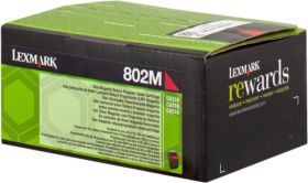 LEXMARK ORIGINAL - Lexmark 80C20M0 Magenta (1000 pages) Toner de marque 