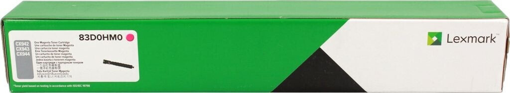 LEXMARK (ORIGINAL) - Lexmark 83D0HM0 Magenta Toner de marque CX94X