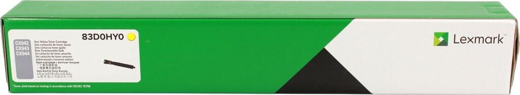 LEXMARK (ORIGINAL) - Lexmark 83D0HY0 Jaune Toner de marque CX94X