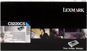 LEXMARK ORIGINAL - Lexmark C5220CS Cyan (3000 pages) Toner de marque