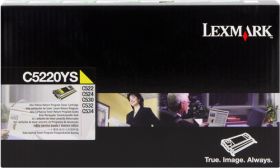 LEXMARK (ORIGINAL) - Lexmark C5220YS Jaune (3000 pages) Toner de marque