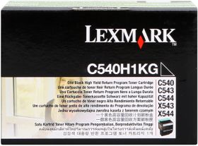 LEXMARK ORIGINAL - Lexmark C540H1KG Noir (2500 pages) Toner de marque 