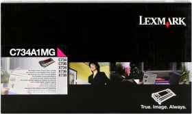 LEXMARK ORIGINAL - Lexmark C734A1MG Magenta (6000 pages) Toner de marque