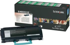 LEXMARK ORIGINAL - Lexmark E460X31E Noir (15000 pages) Toner de marque