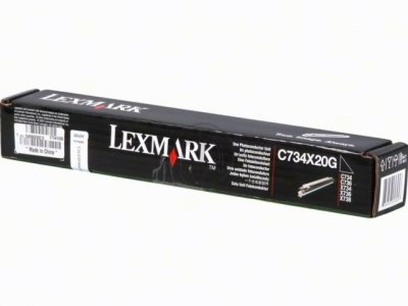 LEXMARK ORIGINAL - Lexmark C734X20G Noir (20000 pages) Tambour de marque