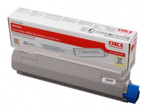 OKI ORIGINAL - OKI 44059209 Jaune (10000 pages) Toner de marque